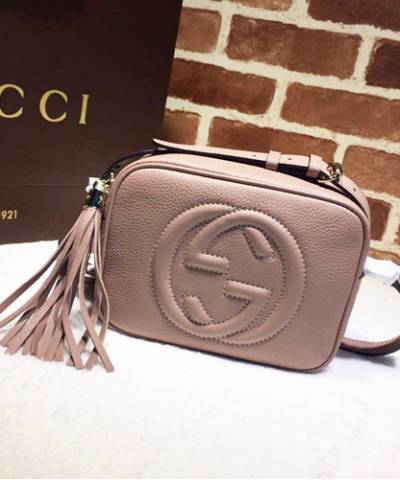 Сумка Gucci Soho Disco Pale Pink Bag